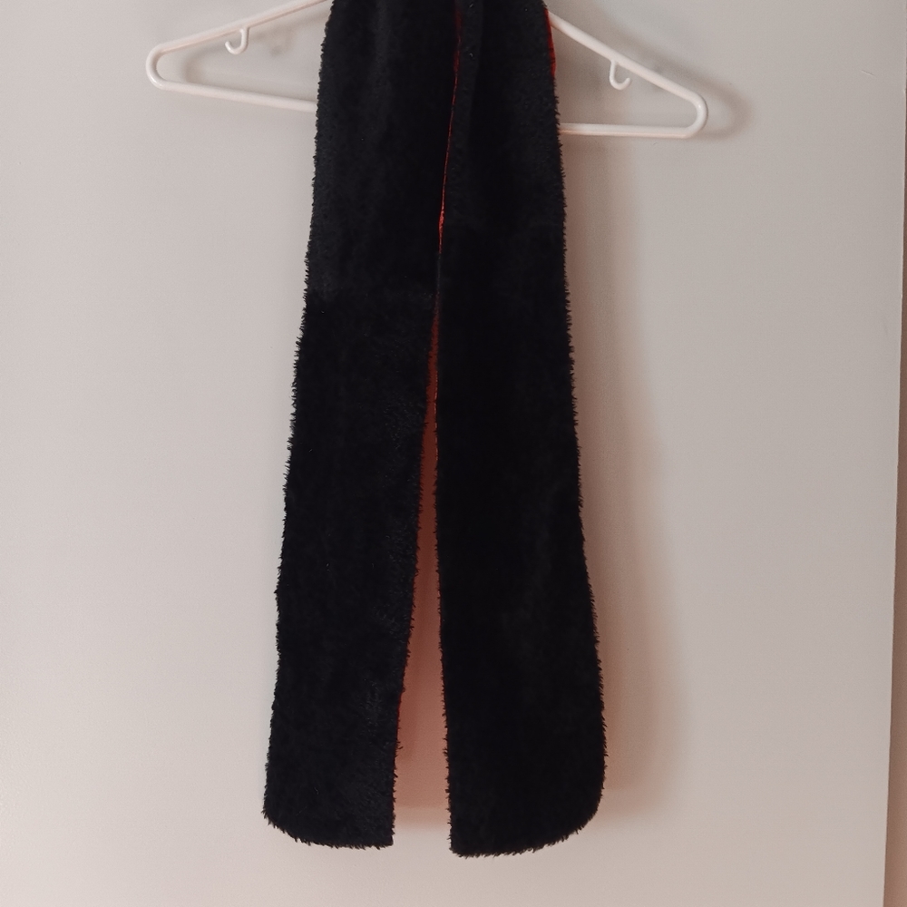 MAX MARA Black Alpaca Teddy 🧸 Bear Scarf